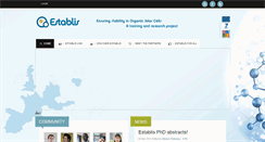 Desktop Screenshot of project-establis.eu