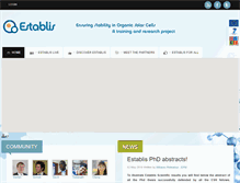 Tablet Screenshot of project-establis.eu